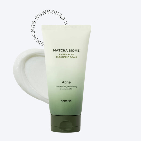 Matcha Biome Amino Acne Cleansing Foam - WowSkin Romania